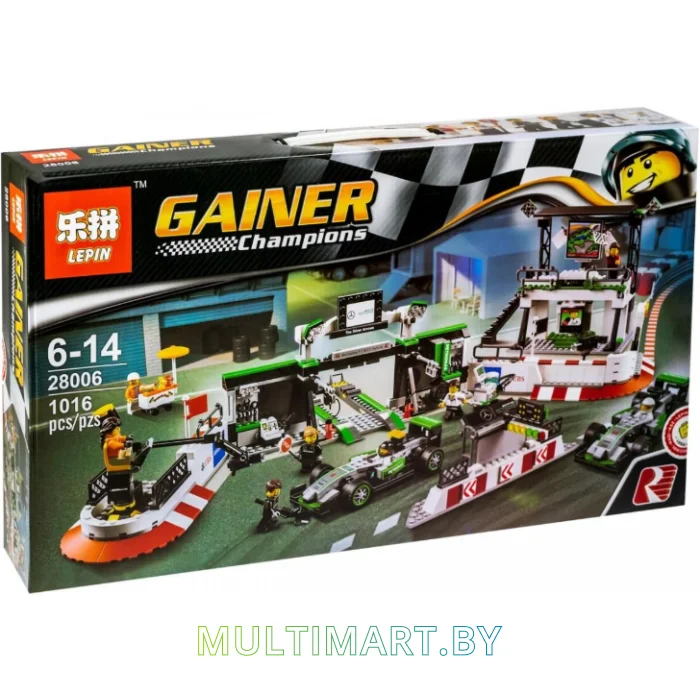 Конструктор Lepin 28006 Формула-1 Mercedes AMG Petronas
